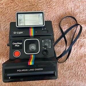 Vintage Polaroid Rainbow 2351 One Step Plus Land Camera INCLUDING O-Light